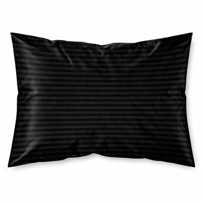 Наволочка 50x70 см микрофибра Страйп антрацит Love You loveyouhome_7596 фото