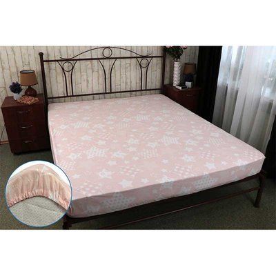 Бязеве простирадло на гумці Beige Star 160х200 см (136 г/м2) 500.114У_Beige star фото