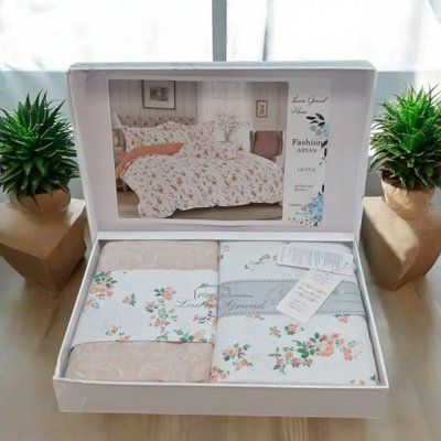 Постельное белье (200x220) Home Textile E-POM 858278 HTex858278 фото