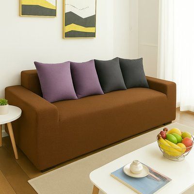 Водоотталкивающий чехол 4х местный диван трикотаж-жатка Homytex HT-384868 фото