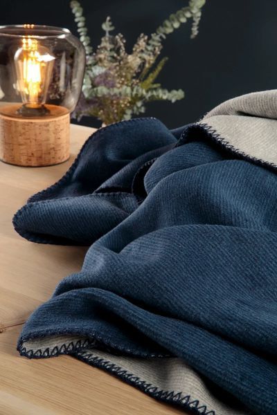 Плед Biederlack Doubleface - Duo Cotton Melange luli796431 фото