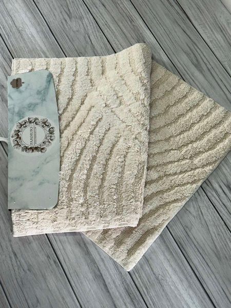 Valna krem Килимки в ванну кімнату 2в1 Pammuks Collection Туреччина Sul-5586 фото