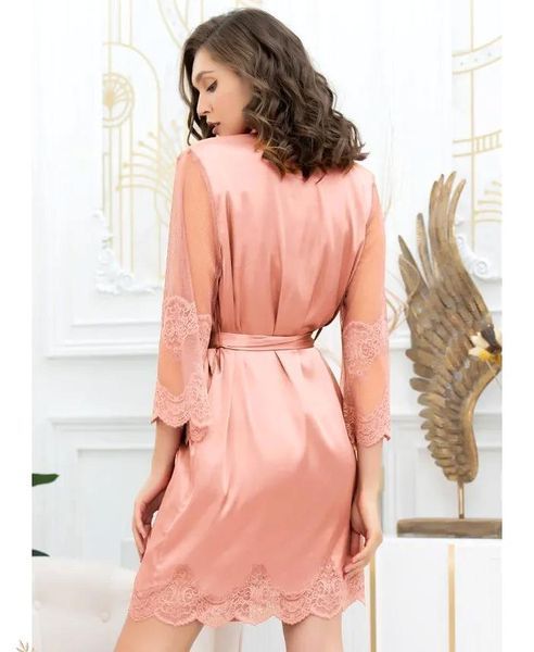 Жіночий халат Mia-Amore AURELIA 3893 Натуральний шовк Mia-Amore_3893_2XL/3XL фото