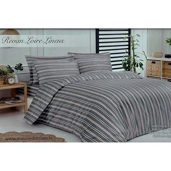 Постельное белье Maison Dor REVAN LOIRE GREY (200x220) 947465 Mai_947465 фото