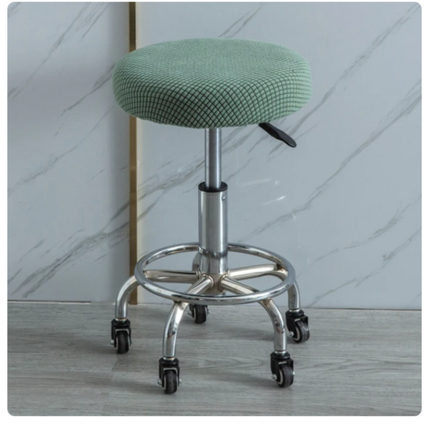 Круглий чохол на стілець Diana Textile Round Chair &Oslash; 28-40 см al4512dark-green фото