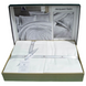 Комплект постельного белья First Choice Jacquard Satin Herra JS-21-Herra-Beyaz-Євро фото 3