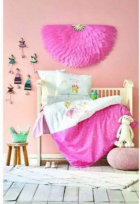 Комплект в кроватку Karaca Home Lovable pudra - Для новорожденных sv2000022246217 фото