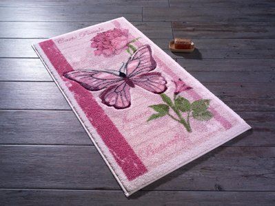 Килимок у ванну кімнату Confetti Carte Postale Pembe 50*57 Conf_110083515 фото