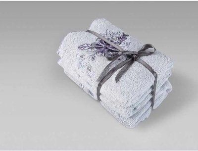Махровий рушник серветка 30 х 50 Irya Laural a.gri 450 г/м2 sv2000022261128 фото