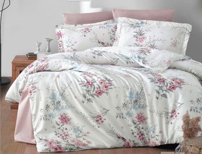 Комплект Cotton Satin S-371 Leena powder S-371-Leena-powder-Євро фото