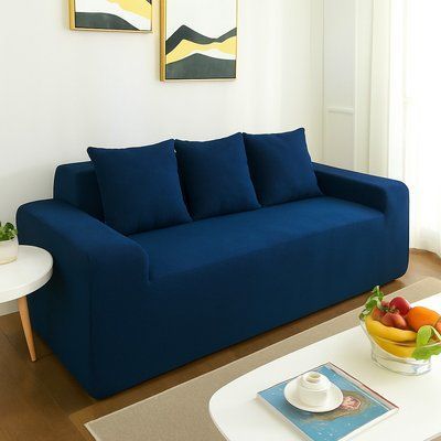 Водоотталкивающий чехол 4х местный диван трикотаж-жатка Homytex HT-384869 фото