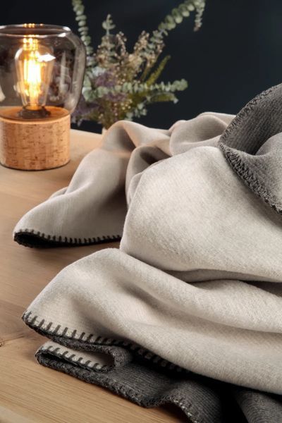 Плед Biederlack Doubleface - Duo Cotton Melange luli771698 фото