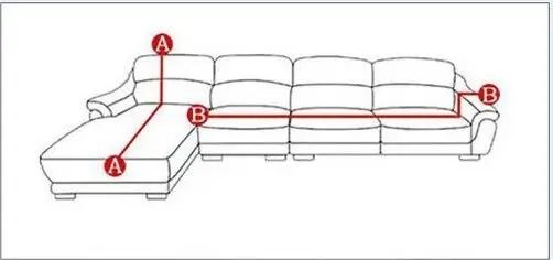 Набір чохлів на кутовий диван 3.2 Homytex Біфлекс 6-12808 фото