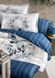 Комплект Premium satin LAPR-351 Floral Blue LAPR-351-Floral-Blue-Євро фото 2