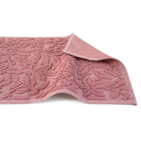 Набір килимків Karaca Home - Kelly Flower murdum сливовий 50x80+50x40 svt-2000022317085 фото