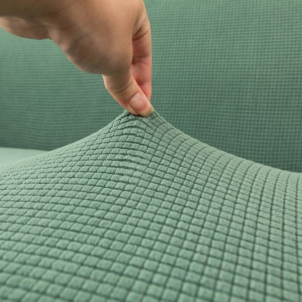 Водовідштовхувальний чохол на двомісний диван трикотаж жатка Diana Textile al4885-145x185 фото
