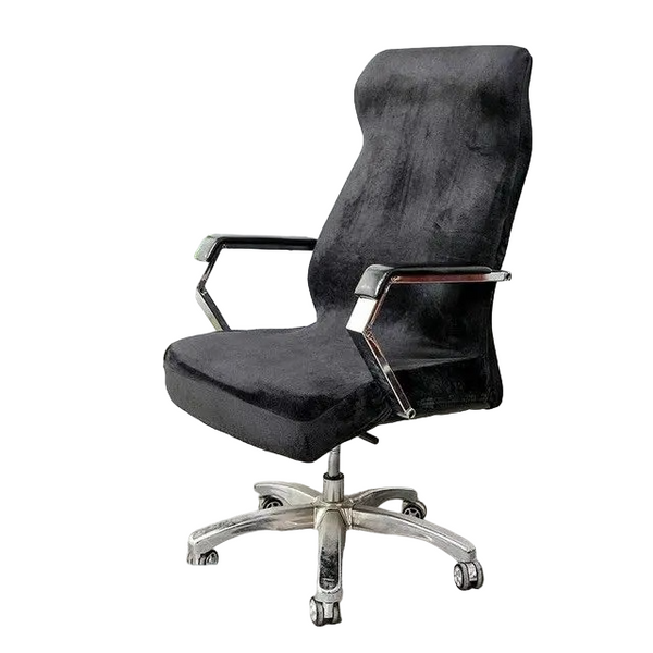Чохол на комп'ютерне офісне крісло велюровий Homytex HT-256045/1 фото