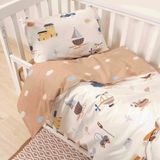 Детское постельное белье в кроватку сатин Twill Вилюта 619 d-c6103v фото