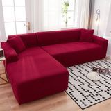 Набір чохлів на кутовий диван 3.2 Homytex жакардовий трикотаж HT-484851-1 фото