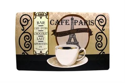 Килимок для кухні COMFORT EKO 45 * 75 CAFE PARIS 103CF00CP1910 фото