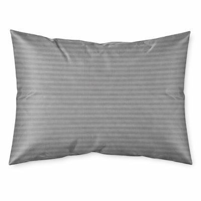 Наволочка 50x70 см микрофибра Страйп серая Love You loveyouhome_7598 фото