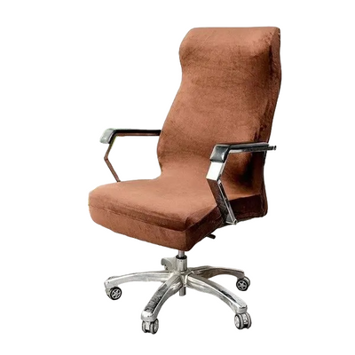 Чохол на комп'ютерне офісне крісло велюровий Homytex HT-256046/1 фото