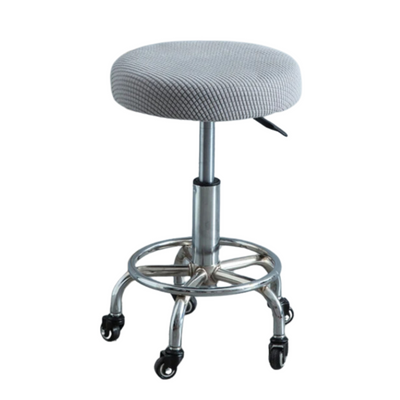 Круглый чехол на стул Diana Textile Round Chair &Oslash; 28-40 см al4512-Light-Grey фото