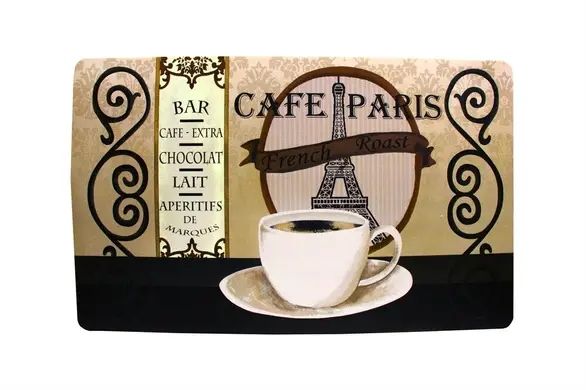 Килимок для кухні COMFORT EKO 45 * 75 CAFE PARIS 103CF00CP1910 фото