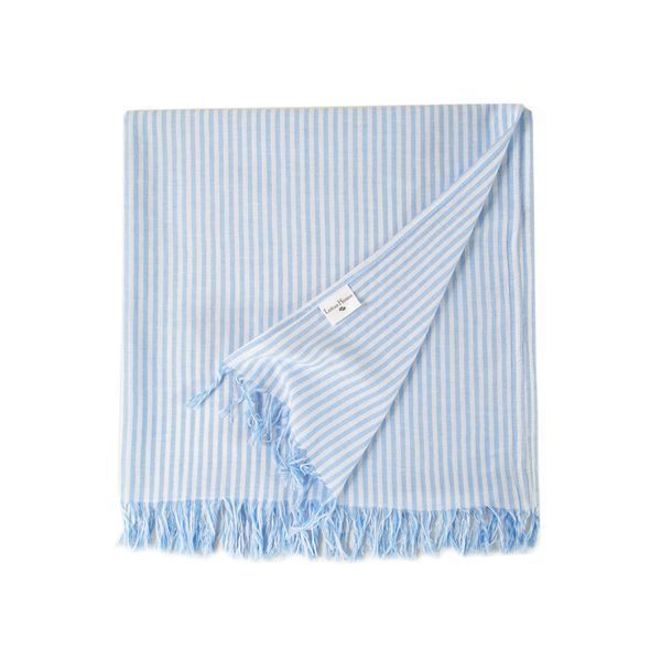 Рушник Lotus Home Pestemal - Argosa stripe 85x175 light-blue блакитний svt-2000022344197 фото
