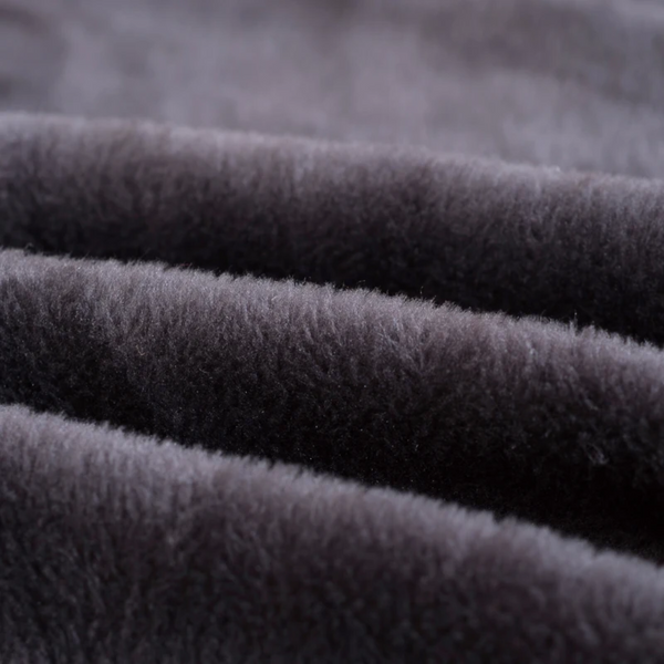 Защитный чехол на двухместный диван Велюровый Diana Textile Plush Velvet 145-185 см al2045-2-seat-gray фото