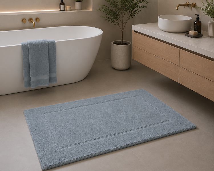 Коврик для ванной Graccioza Egoist Bath Rug, FRENCHBLUE, 60x100 см Graccioza-838190321-23955 фото
