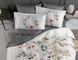 Комплект Premium satin LAPR-361 Floral Grey, Ассорти, Евро