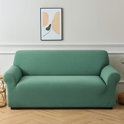 Водовідштовхувальний чохол на 4-місний диван трикотаж жатка Diana Textile al4885-235х300 фото