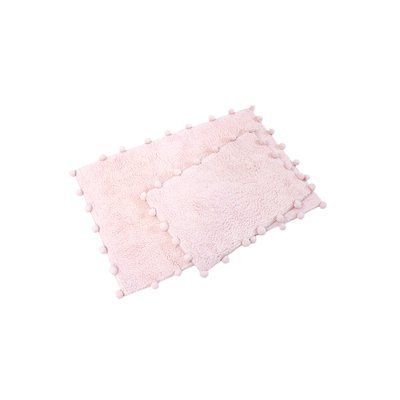Набор ковриков Irya - Alya pembe розовый 60x90+40x60 svt-11913986362795 фото