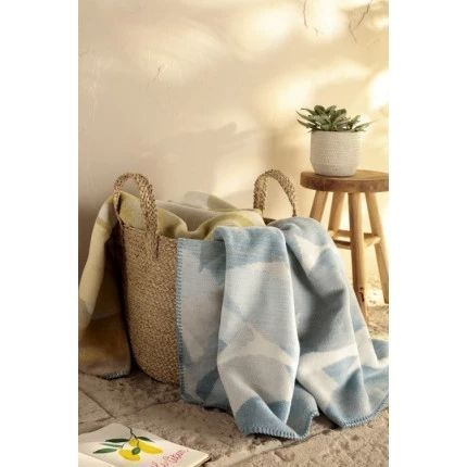 Плед Biederlack Wohndecke Horizon Flora 827616 фото