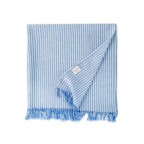 Рушник Lotus Home Pestemal - Argosa stripe 85x175 blue синій svt-2000022344203 фото