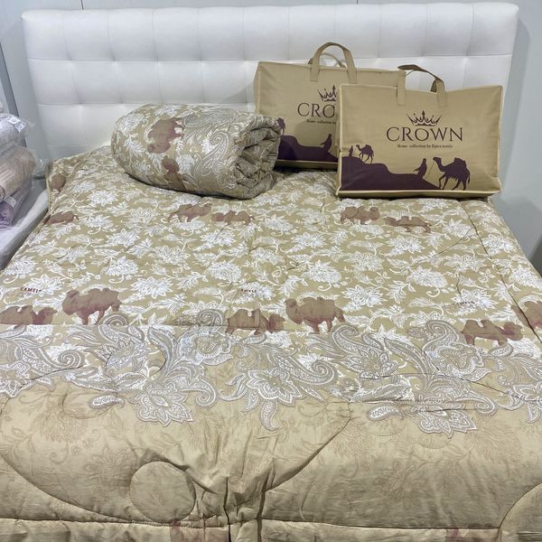 Зимова ковдра верблюжа вовна Crown epico_220 фото