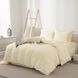 Постільна білизна Love You Варена бавовна Айворі Євро loveyouhome_ly62033 фото 1
