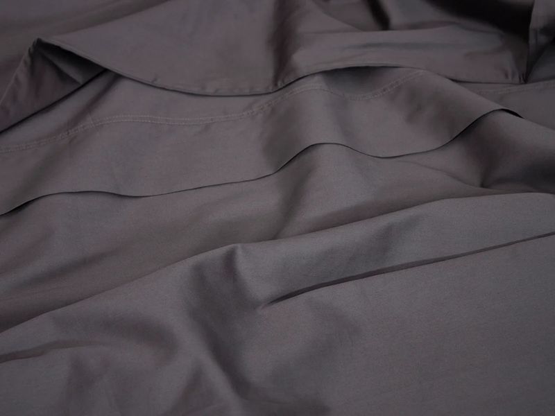 Простирадло Luxury Linens 260х270 Dark chocolate 100% єгипетська бавовна luli33858 фото