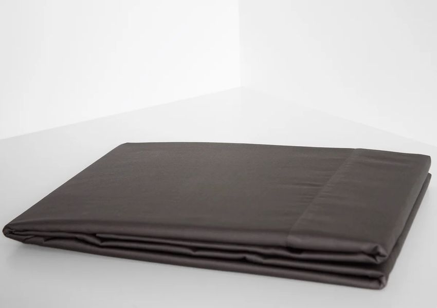 Простирадло Luxury Linens 260х270 Dark chocolate 100% єгипетська бавовна luli33858 фото