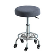 Круглий чохол на стілець Diana Textile Round Chair Ø 28-40 см, Сірий