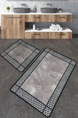 Набір килимків для ванної кімнати Chilai Home BEJA 60*100+50*60 Chom_110024165 фото