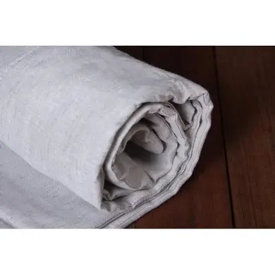Ковдра дитяча із льону (тканина льон) 110*140 см кл-110 фото