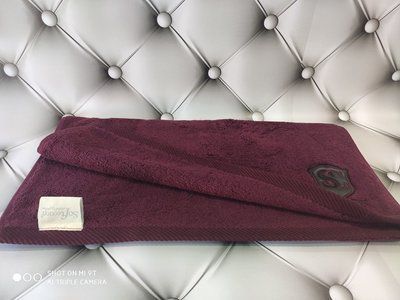 Luxure bordo махровое полотенце Sul-9977 фото