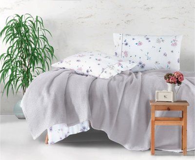 Летнее постельное белье хлопок Clasy METALI V5 Евро 240х260 см p_s_k_16094 фото