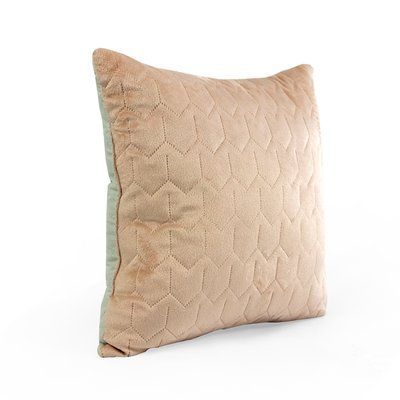 Двусторонняя декоративная подушка &ldquo;Velour&rdquo; Almond 40x40 см 311.55_Almond фото