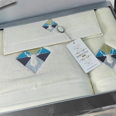 Набір рушників Maison Dor CERFY TOWEL SET ECRU (3) 832661 фото