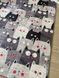 Детский коврик безворсовый Chilai Home Cats Gri, Серый, 140x190 см ch-cats фото 2