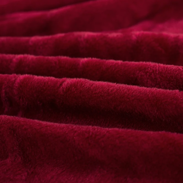 Захисний чохол на двомісний диван Diana Textile Plush Velvet 145-185 см al2045-2-seater-145-185-wine-red фото