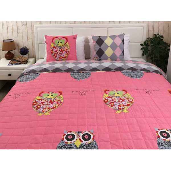 Декоративная подушка "Owl Red" 50х50 см 306_Owl Red фото